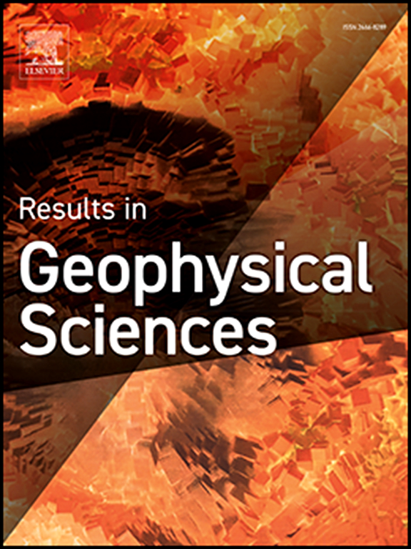 Go to journal home page - Results in Geophysical Sciences